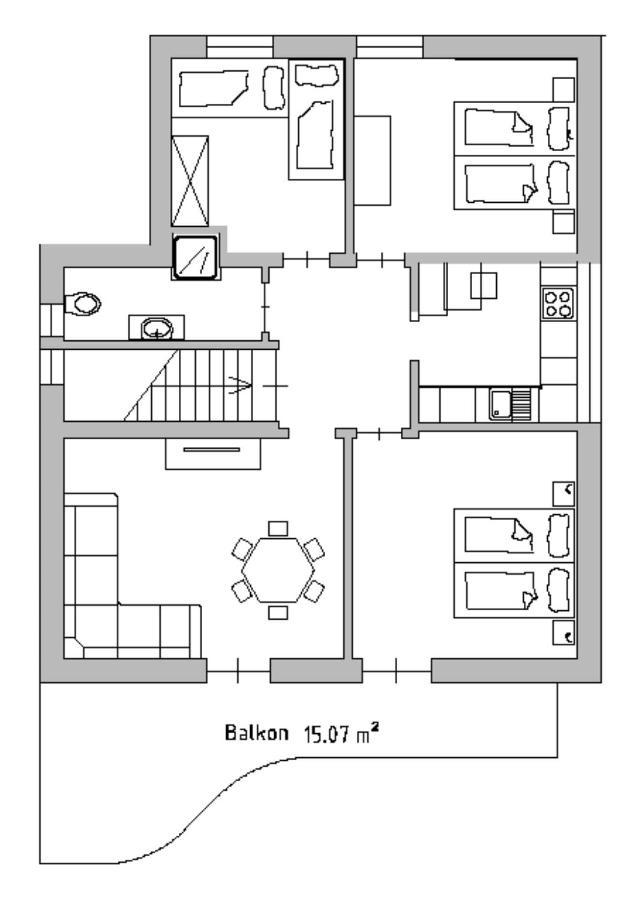 Melaniesguesthouse 4 Zimmerwohnung Caldaro Exterior foto